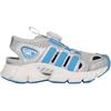 adidas Fabric Comfortable Versatile Low-Top Sandals Kids Sandals Gray Blue KJ9506