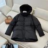 Autumn and Winter Medium and Long Thickened Down Jackets Women's Loose and Versatile Hooded Thermal Casual Jackets Are Fashionable and Atmospheric