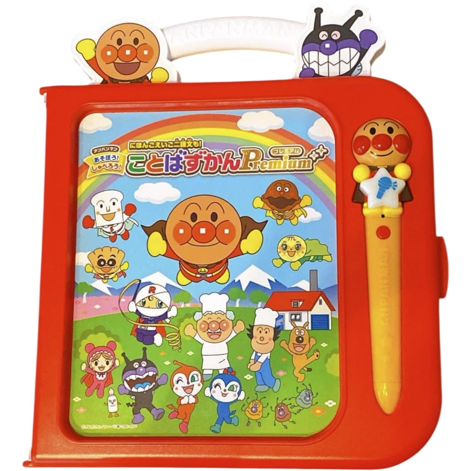 

Sega Fave Anpanman Japanese and English Word Dictionary Premium Toy Awards 2021 Educational Toy Category Grand Two-Word Sentences! Let s Play! Let s