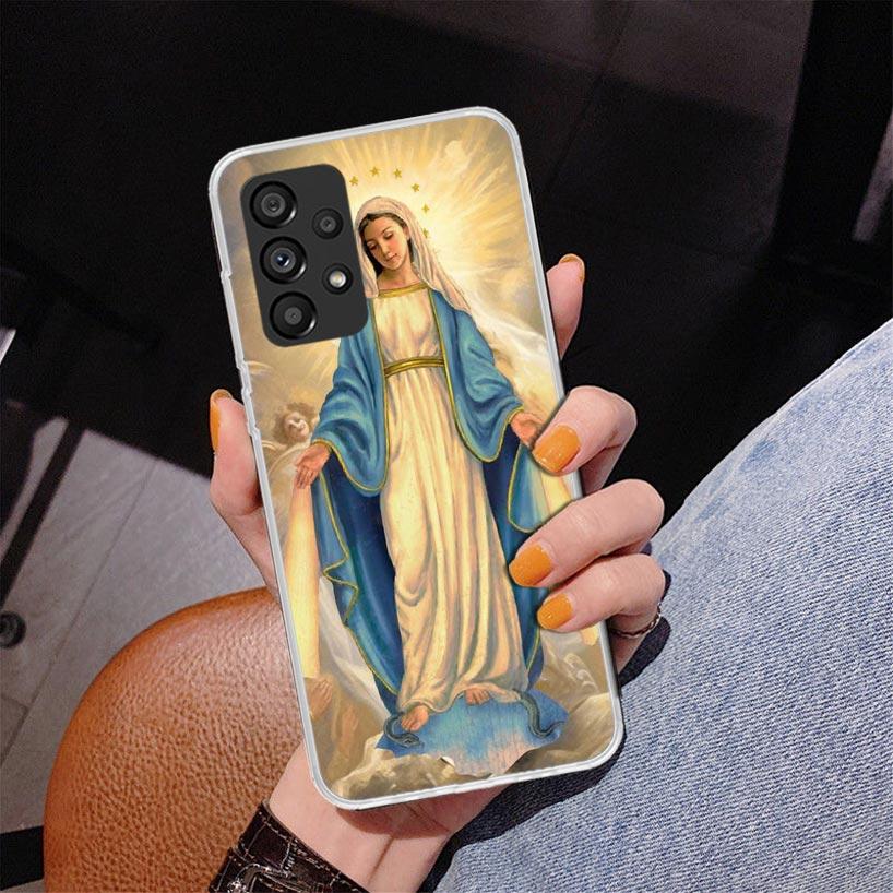 Virgin De Guadalupe Virgen Mary Phone Case For Samsung Galaxy A17 A16 A15 A14 A13 A57 A56 A55 A54 A53 A37 A36 A35 A34 A33 A26 A2