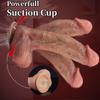 Ultra Realistic 12.2” Silicone Dildo with Strong Suction Cup, Curved Beginner Penis Toy for G-Spot & Anal Play, Hands-Free Adult Sex Toy