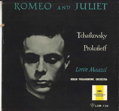 LP Record LORIN MAAZEL - Tchaikovsky: Fantasy Overture "Rome LGM134 DEUTSCHE GRAMMO Japan Classical Used