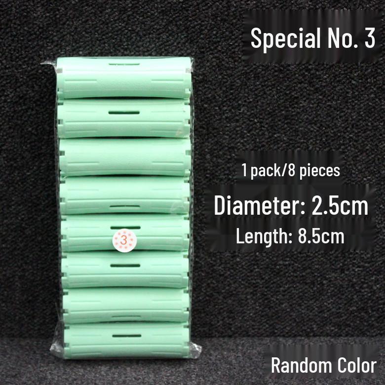 Thickened Curling Practice Rods: Pear Flower Hollow Cold Wave Rods for Textured Hairdressing