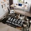 Narcos TV Pablo Escobar Floor Mat Non-Slip Laundry Room Mat Laundry Decor Balcony Child Living Room Bedside Mats