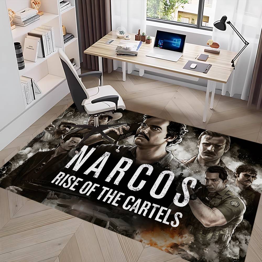 Narcos TV Pablo Escobar Floor Mat Non-Slip Laundry Room Mat Laundry Decor Balcony Child Living Room Bedside Mats