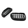 Artudatech Front Kidney Hood Grille Grill For BMW E46 3 Series 4 Door 2002-2005 Matte Black Car Accessories