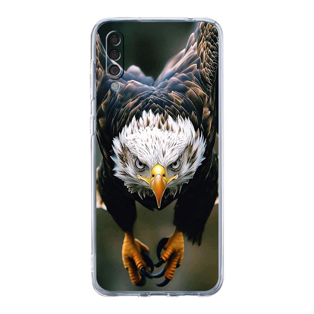 Phone Case For Samsung A56 A36 A26 A16 A14 A12 A22 A32 5G A34 A42 A52 A54 A50 A70 A72 A40 A20E A20S A04S A06 Cover Eagle