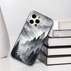 Mountain Forest  Phone Case For iPhone17,16,15,14,13,12,11 Plus,Pro Soft Silicone Black Cover