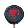 DC 4-100V AC 30-500V LED Display Circular Two-wire Automotive Voltmeter Digital Car Voltage Meter Volt Detector Tester Monitor