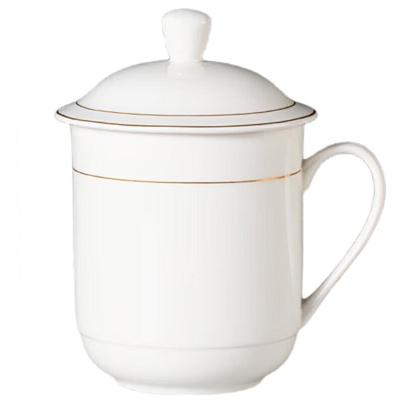 

Gold Rim Ceramic Office & Gift Teacup