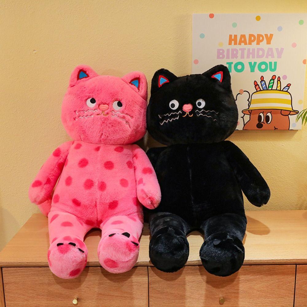 

Plush Wave Point Cat Plush Toys Plushies Kitten Pillow Toys Friend Gift