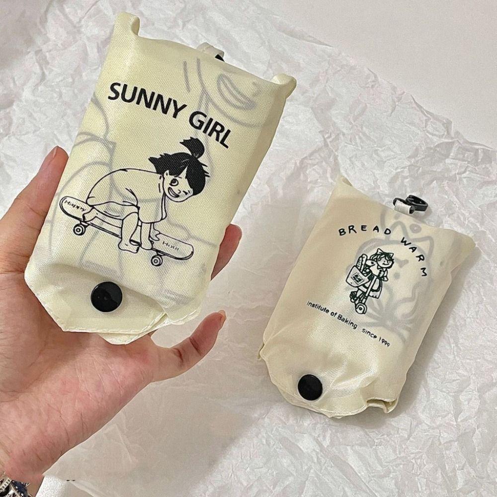 Oxford Cloth Handbag Foldable Storage Bag New Shoulder Bag