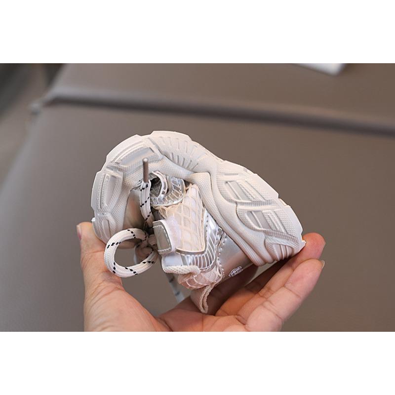 Kids shoes summer new children's sports shoes boys' single mesh breathable baby shoes fashionable trendy girls' dad shoes