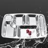 TAYOHYA 6-Compartment Stainless Steel Dinner Set