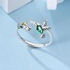 Copper Tulip Hummingbird Rings For Women Original Simple Design Foreve Ring Engagement Wedding Luxury Jewelry