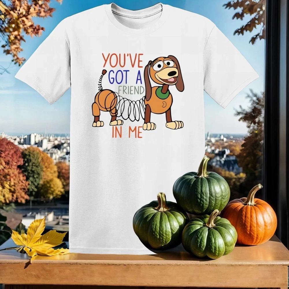 Toy Story Slinky Dog White T Shirt S