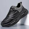 FashionCasual Sports Men Sneakers Spring Autumn Cow Leather Platform Shoes for Man Fashion Sports Shoe Male