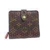 Monogram Perfo Two Fold Wallet Monogram Perfo Fuchsia Women M95188 Used