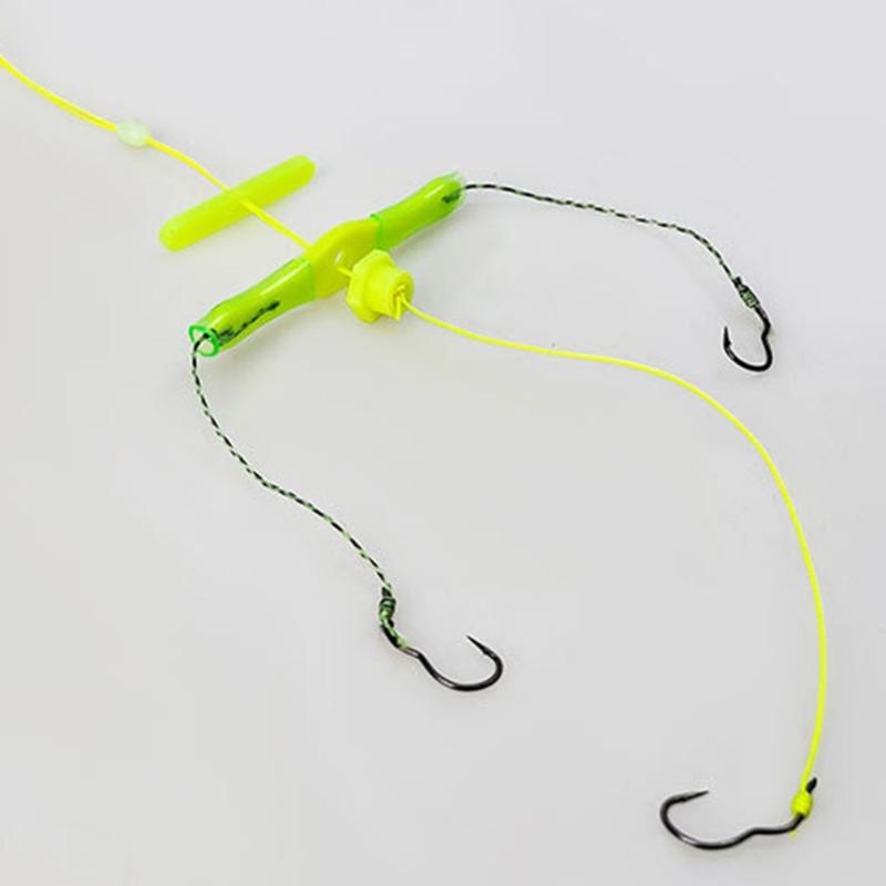 Esche Artificiali Trappole per Carpe Alimentatori Gabbia Amo da Pesca Affilato Per Lago d'Acqua Dolce Fiumi Amo da Pesca in Acciaio al Carbonio