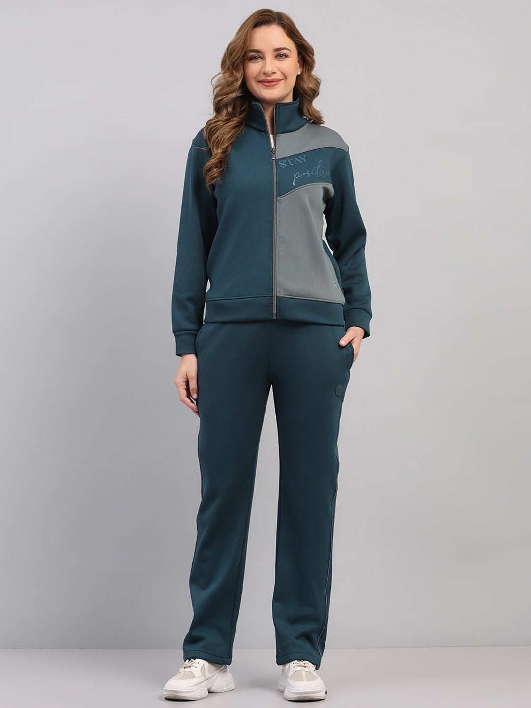 Monte Carlo Womens Regular Fit Printed Tracksuit M чирковый