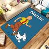 Personalizare personalizată Covor de zonă Aventurile lui Tintin - Perfect Pentru Bucătărie, Baie, Cameră de spălat Disponibil Mărime Mare, Cadou Toate Anotimpurile