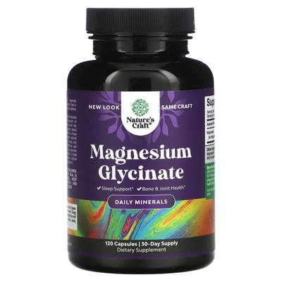 Magnesium Glycinate, 120 Capsules