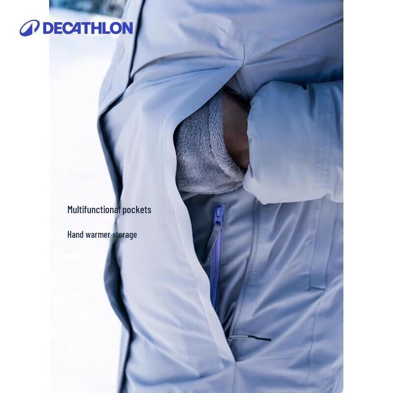 Decathlon Women's Long Winter Padded Jacket