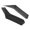 1 Pair Rear Window Side Spoiler Wing Splitter Canard Trim Car Accessories Replacement for MK8 VIII R GTD 2020+ Carbon