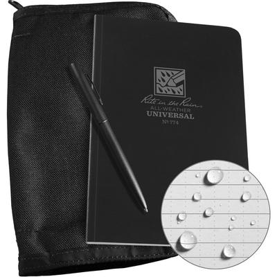 RITR 4 Kit Couverture Noire 5/8X7 1/4 Livre/Noir 774B-KIT