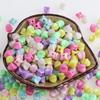 Spring Flower Buttons: Mixed Color Plastic Beads for DIY Jewelry and Clothing Accessories