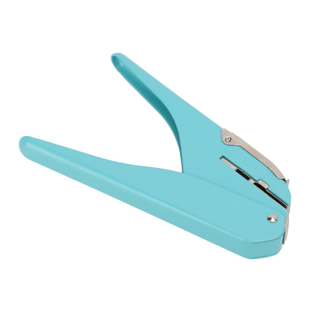 Single Hole Punch 10 Pages Practical Manually Shiitake Shape Hole Puncher Single with Positioning Ru