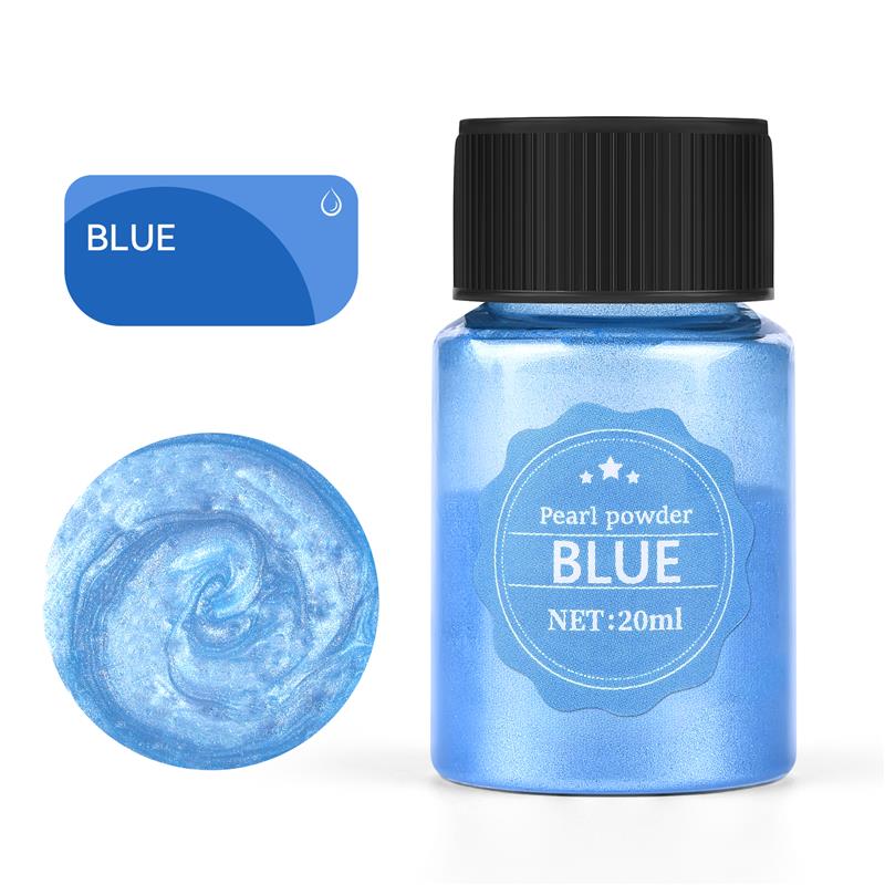 24 Color 10g Epoxy Resin Dye Mica Powder Powdered Pigments Set Resin Mica Pearlescent Resin Pearl Box-Packed Micas Colorants