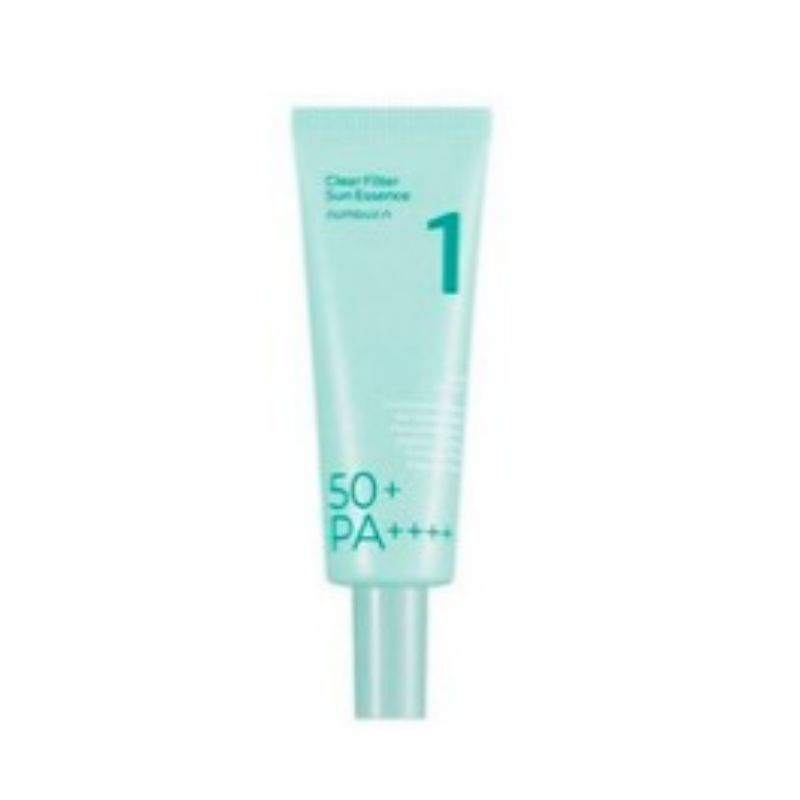 numbuzin No One Pure Calming Clear Water Sunscreen SPF50+ PA++++ Hydrating Lightweight Sun Cream 50ml