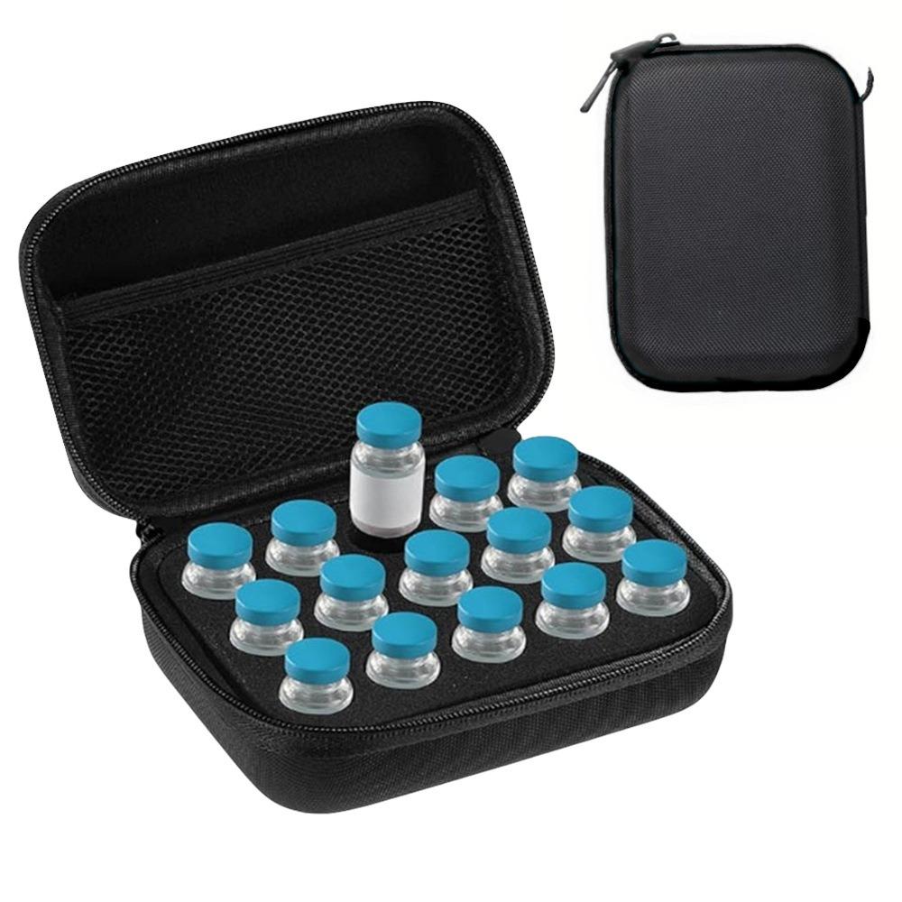 15 Slots Insulin Vial Storage Case Waterproof Insulin Organizer Essentials Oil Case  Diabetics