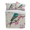 Vintage Flowers Birds Duvet Cover With Pillow Case Custom 3pcs Bedding Set Quilt Cover Double Bed Home Textile