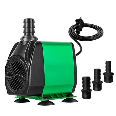 45W Submersible Pump, 3000L/H Discharge, 110V, Adjustable, Maximum Head 3M, Quiet Design, IPX8 Waterproof, Circulation Pump, Water Supply/Drain Pump,