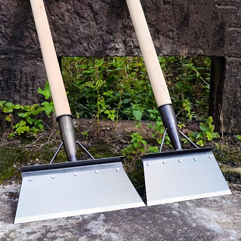 Garden Cleaning Shovel-multifunctional Rake, Lawn Edge Rake, Gardening Lawn Mower, Outdoor Weeding, Snow Removal, Moss Removal, Sidewalk Cleaning