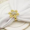 Kitchen Restaurant Table Decoration Snowflake Napkin Buckle Napkin Rings