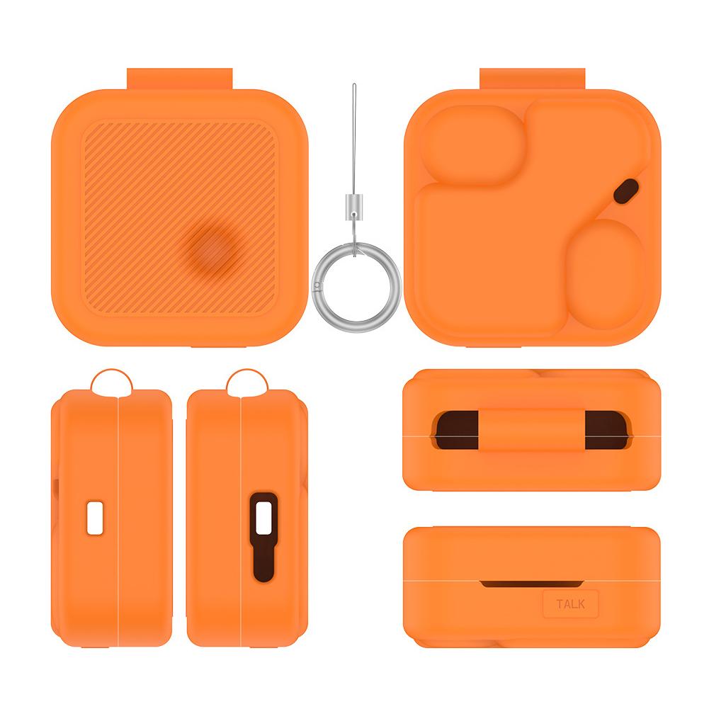 Do akcesoriów Nothing Ear 3 Ochraniacz z karabińczykiem Bezprzewodowe słuchawki Silikonowa przezroczysta osłona do etui Nothing Ear 3