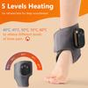 Electric foot and hand massager can vibrate and heat the ankles and ankles, and the bracket joints are portable, which can relax