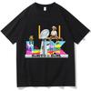 Bad Bunny Super Bowl T-shirt Hip Hop Unisex Streetwear Classic Short Sleeve Pure Cotton Fashion Aesthetic Casual TShirt Clothes
