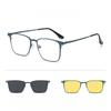 Les ensembles magnétiques peuvent être assortis à des lunettes de soleil polarisées, des lunettes de vision nocturne pour la conduite et des montures de lunettes pour la myopie.