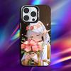 Anime Sousou No F-Frieren Phone Case For iPhone 16,15,14,13,12,11,Pro,Max,Plus,Mini,XS,SE Anti Fall Black Matte Hard Bumper