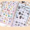 Cartoon Animal Relief Sticker Creative 3D Crystal Stickers For Journal Scrapbook Notebook Laptop Diy Phonecase Decal Pary Decor