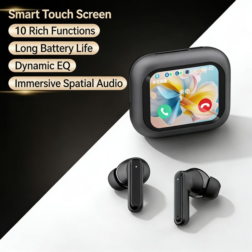 Wireless Earbuds with HD Sound, Waterproof, for Sports and Daily Use