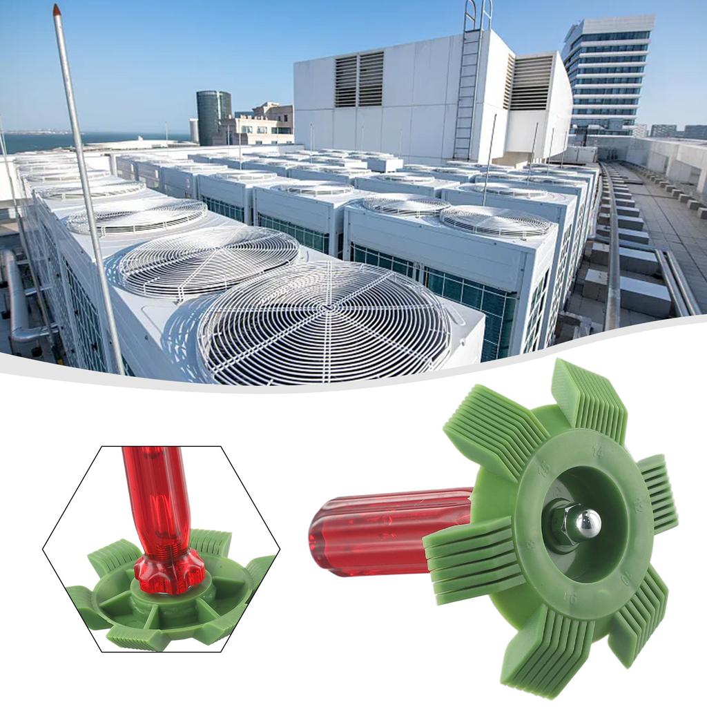 Air conditioning Fin Comb Fin Repair Refrigeration Tool Comb Handheld Condenser Plastic Repair Tool Cleaning Useful