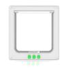 Cat Door Flap Entry and Exit Locking Cover Door/Window Mounted Clear Flap Get-in-whenever Upgraded Door