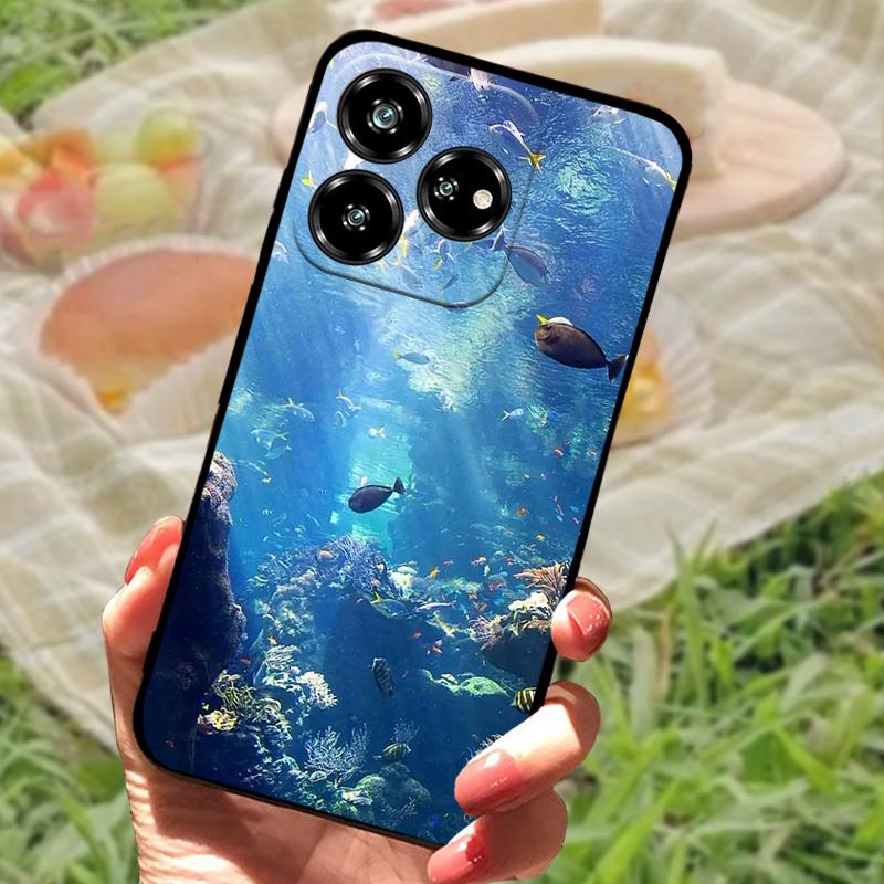 Case For Nubia V60 4G Coque Blade V 60 Phone Cover Protective Fundas For ZTE Axon 60 Z2356 Soft Silicone Bumper Cute Cartoon