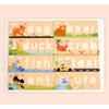 Montessori Wooden Colorful Alphabet Number Puzzle Kids Intelligent Matching Game Preschool Children Early Educational Toys Gifts