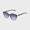 HUNTER_[WOMAN] Front and Temple Jewelry Connect Sunglasses - Black HTB14